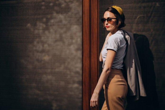 young-trendy-woman-model-outside-street trendy woman